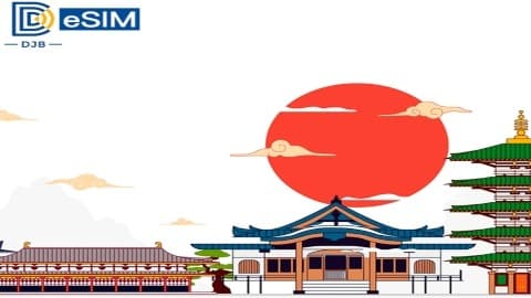 DJB eSIM卡|暢日卡不限流量